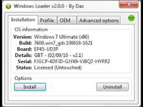 windows 7 activator onhax