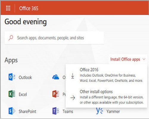 MS Office 365 Proplus Download